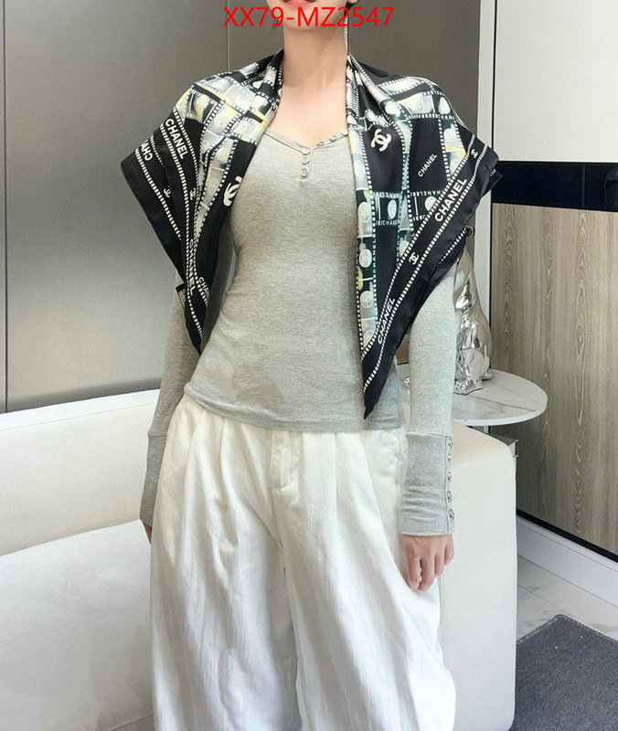 Scarf-Chanel high quality aaaaa replica ID: MZ2547 $: 79USD