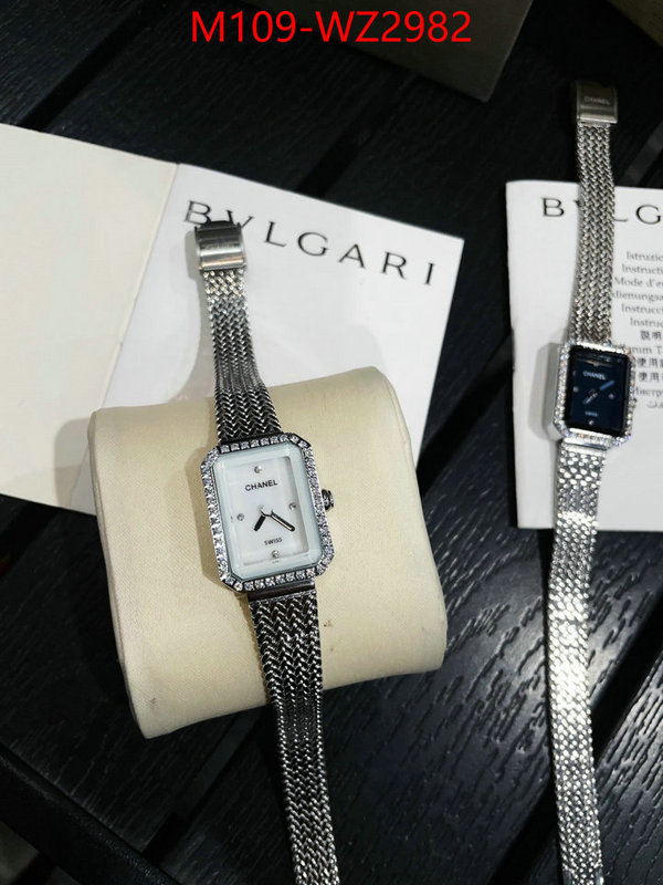 Watch(4A)-Chanel designer replica ID: WZ2982 $: 109USD
