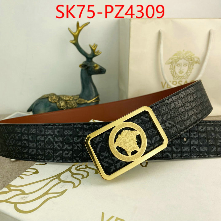 Belts-Versace wholesale designer shop ID: PZ4309 $: 75USD