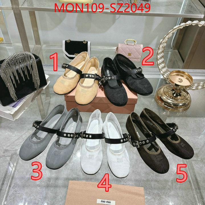 Women Shoes-Miu Miu first copy ID: SZ2049 $: 109USD