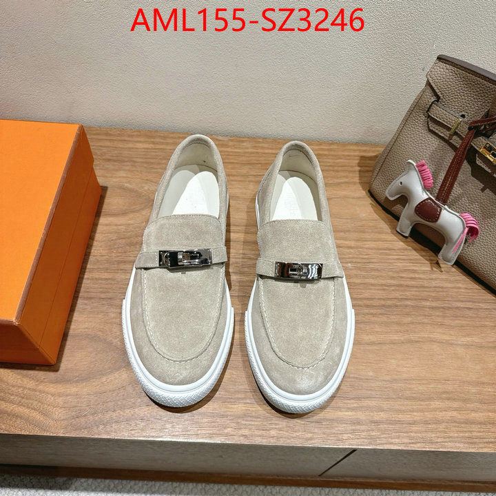 Men Shoes-Hermes replica wholesale ID: SZ3246 $: 155USD