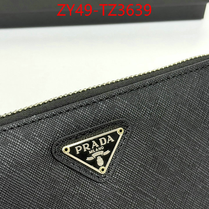 Prada Bags(4A)-Wallet where should i buy to receive ID: TZ3639 $: 49USD,