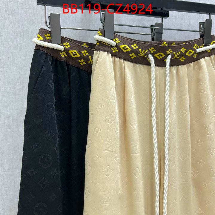 Clothing-LV 2024 perfect replica designer ID: CZ4924 $: 119USD