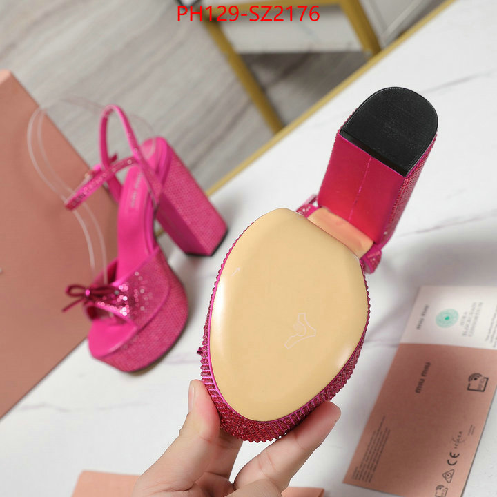 Women Shoes-Miu Miu 1:1 replica wholesale ID: SZ2176 $: 129USD