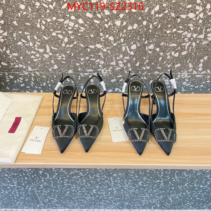 Women Shoes-Valentino best wholesale replica ID: SZ2316 $: 119USD