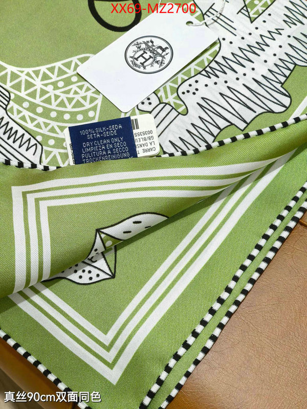 Scarf-Hermes top perfect fake ID: MZ2700 $: 69USD