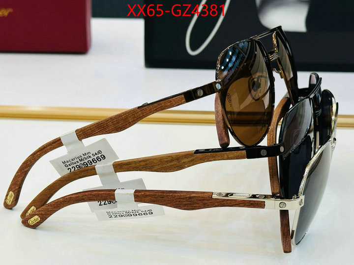 Glasses-Cartier outlet 1:1 replica ID: GZ4381 $: 65USD