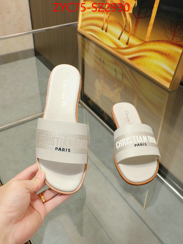 Women Shoes-Dior shop the best high authentic quality replica ID: SZ2930 $: 75USD