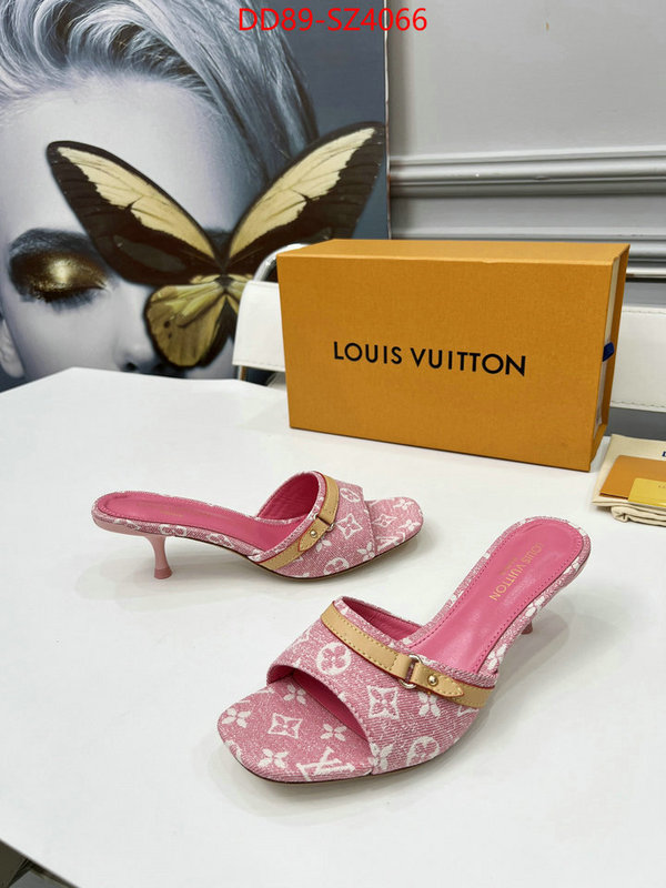 Women Shoes-LV luxury fashion replica designers ID: SZ4066 $: 89USD