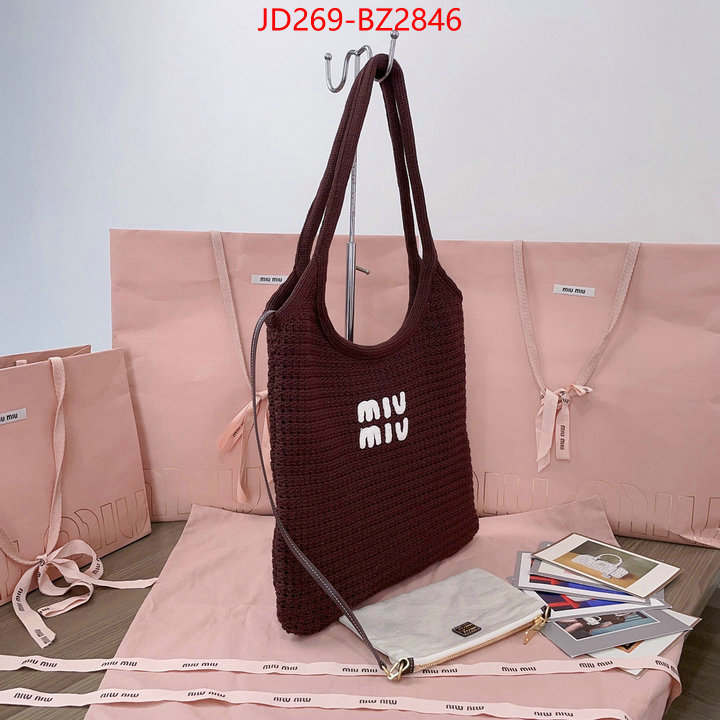 Miu Miu Bags(TOP)-Handbag- 7 star quality designer replica ID: BZ2846 $: 269USD,