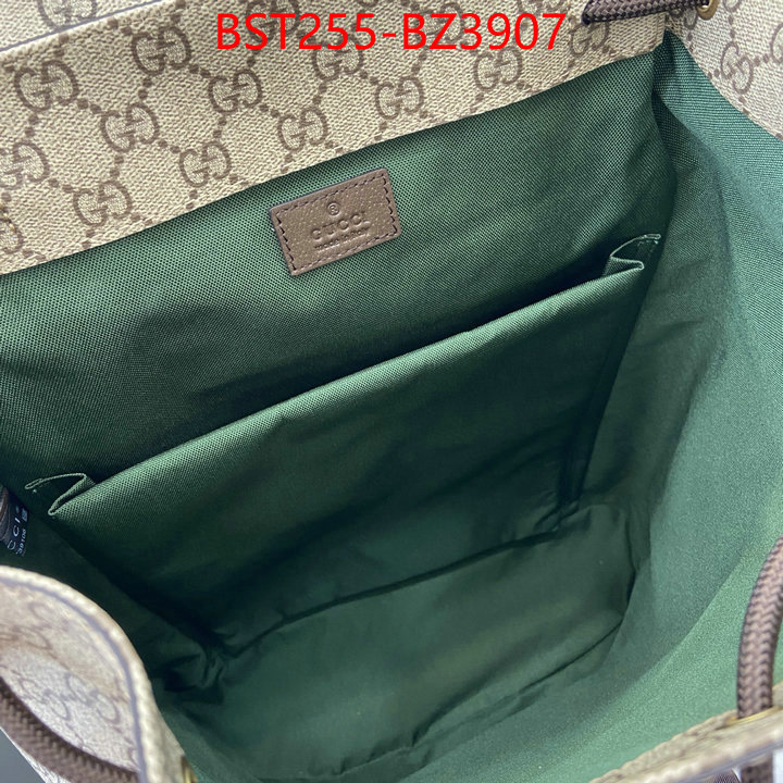 Gucci Bags(TOP)-Backpack- where to buy the best replica ID: BZ3907 $: 255USD,
