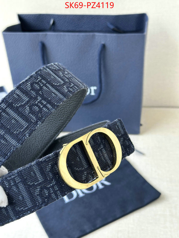 Belts-Dior shop cheap high quality 1:1 replica ID: PZ4119 $: 69USD