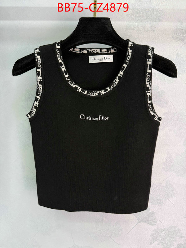 Clothing-Dior best website for replica ID: CZ4879 $: 75USD
