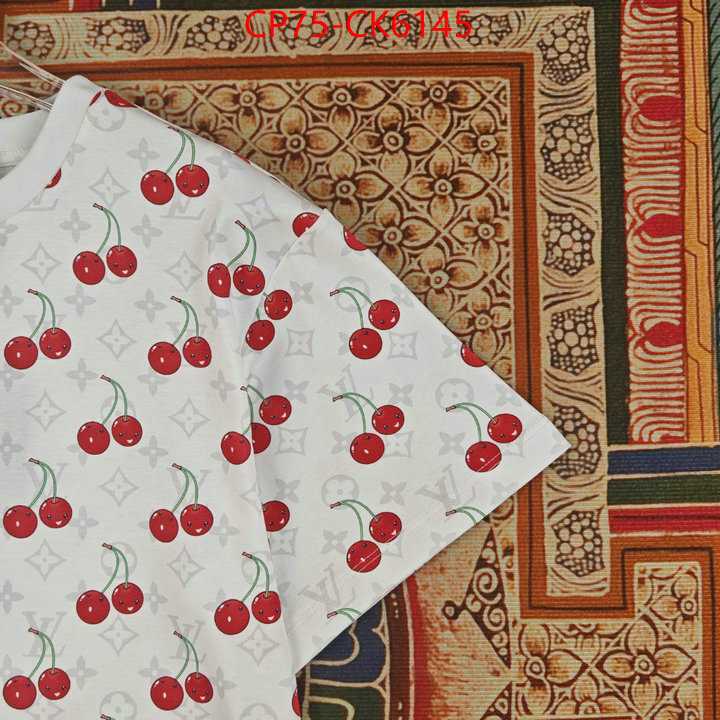 Clothing-LV replica 2024 perfect luxury ID: CK6145 $: 75USD