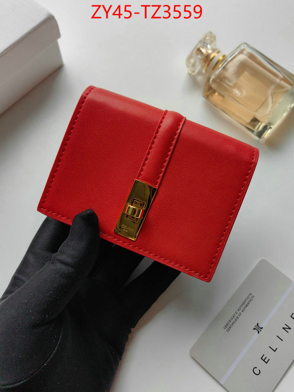CELINE Bags(4A)-Wallet wholesale ID: TZ3559 $: 45USD,