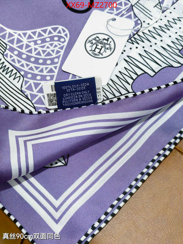 Scarf-Hermes top perfect fake ID: MZ2700 $: 69USD