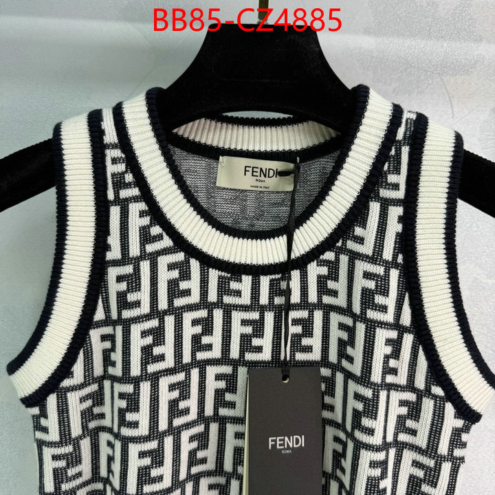 Clothing-Fendi buy high quality cheap hot replica ID: CZ4885 $: 85USD