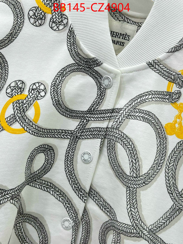 Clothing-Hermes wholesale 2024 replica ID: CZ4904 $: 145USD