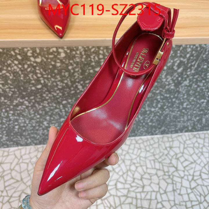 Women Shoes-Valentino designer 1:1 replica ID: SZ2315 $: 119USD