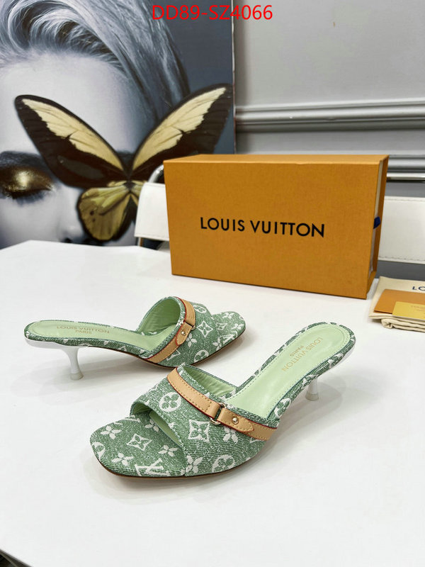Women Shoes-LV luxury fashion replica designers ID: SZ4066 $: 89USD