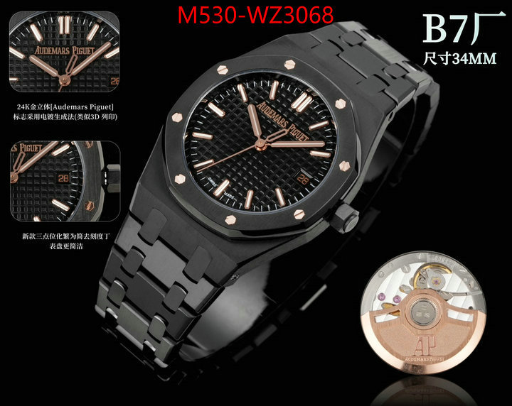 Watch(TOP)-Audemars Piguet luxury cheap replica ID: WZ3068 $: 530USD-shoes yupoo Watch(TOP)-Audemars Piguet luxury cheap replica ID: WZ3068 $: 530USD