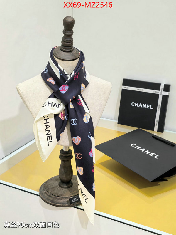 Scarf-Chanel top sale ID: MZ2546 $: 69USD