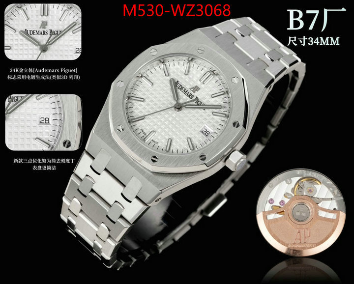 Watch(TOP)-Audemars Piguet luxury cheap replica ID: WZ3068 $: 530USD-shoes yupoo Watch(TOP)-Audemars Piguet luxury cheap replica ID: WZ3068 $: 530USD