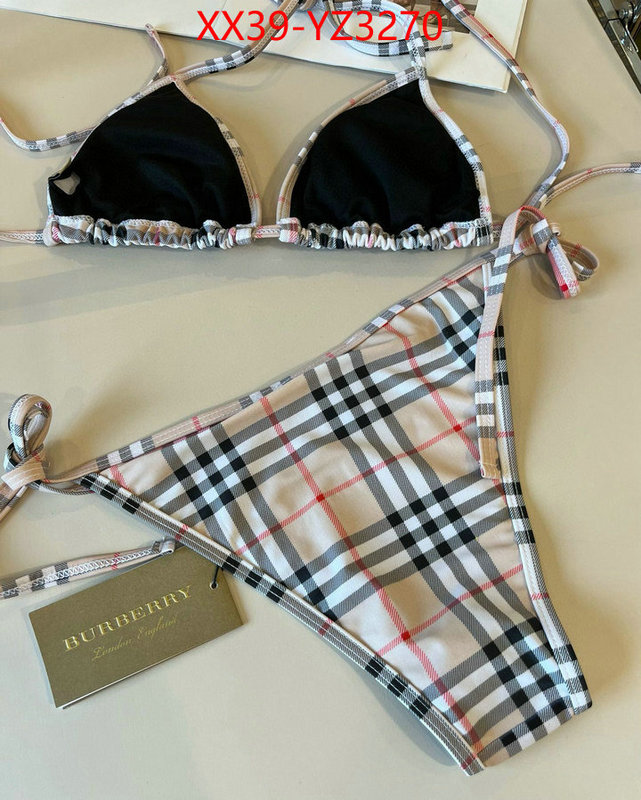 Swimsuit-Burberry brand designer replica ID: YZ3270 $: 39USD