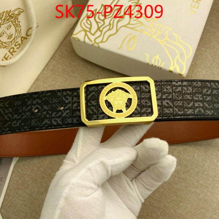 Belts-Versace wholesale designer shop ID: PZ4309 $: 75USD