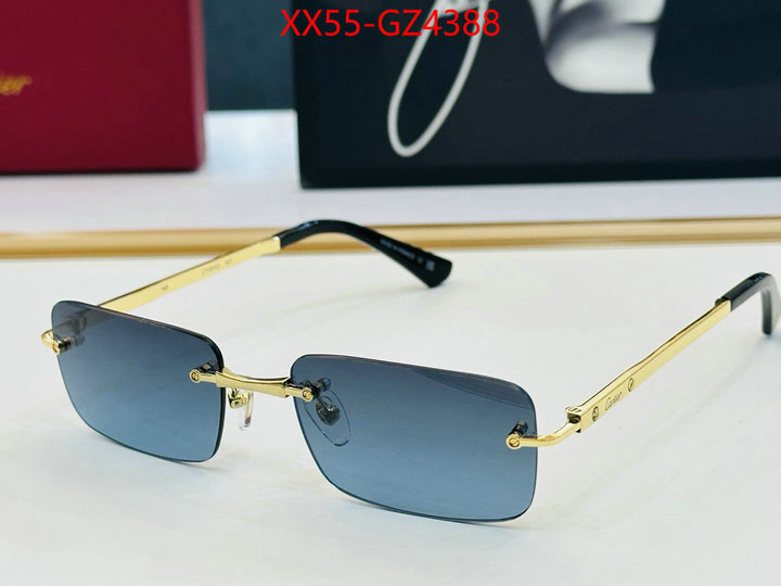 Glasses-Cartier top grade ID: GZ4388 $: 55USD