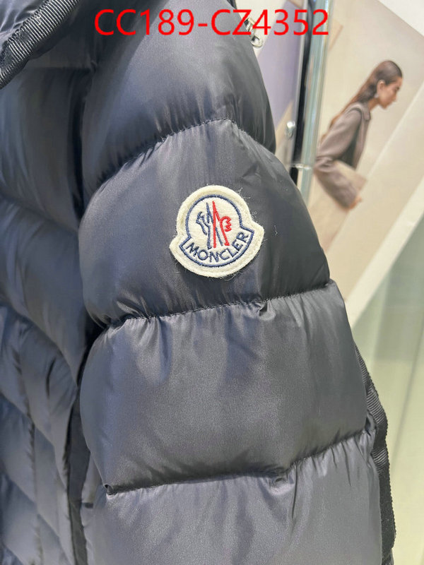 Down jacket Women-Moncler wholesale sale ID: CZ4352 $: 189USD