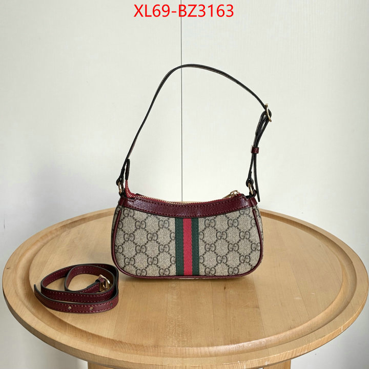 Gucci Bags(4A)-Crossbody- aaaaa replica ID: BZ3163 $: 69USD,