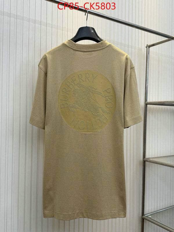 Clothing-Burberry shop cheap high quality 1:1 replica ID: CK5803 $: 85USD