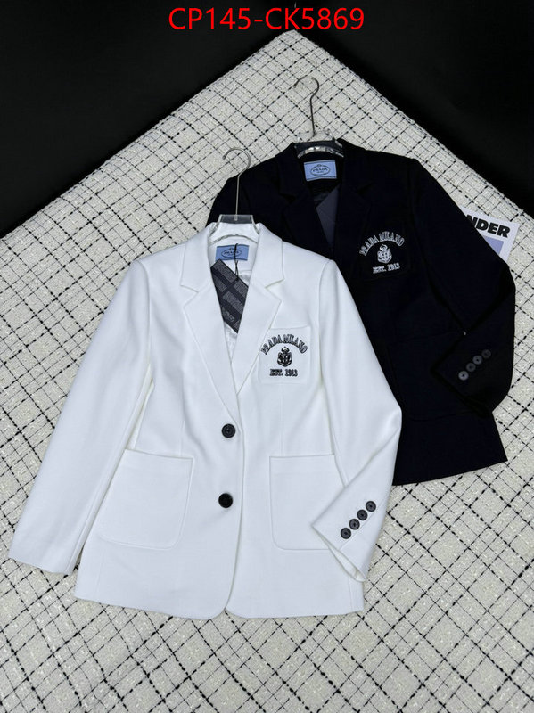 Clothing-Prada only sell high-quality ID: CK5869 $: 145USD
