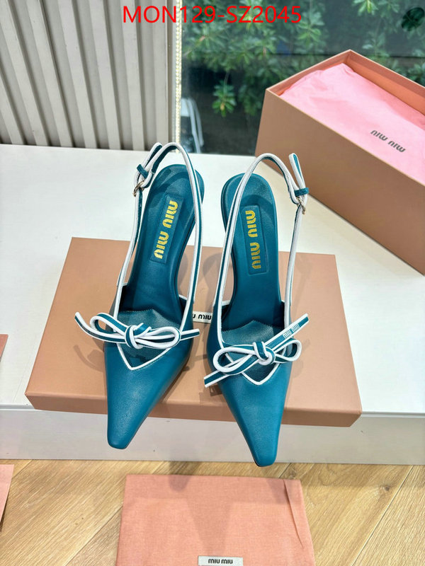 Women Shoes-Miu Miu practical and versatile replica designer ID: SZ2045 $: 129USD