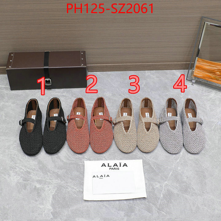 Women Shoes-ALAIA high ID: SZ2061 $: 125USD