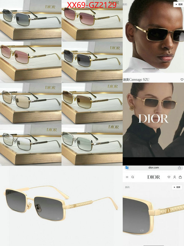 Glasses-Dior outlet sale store ID: GZ2129 $: 69USD
