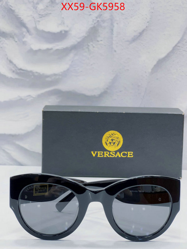 Glasses-Versace shop the best high authentic quality replica ID: GK5958 $: 59USD