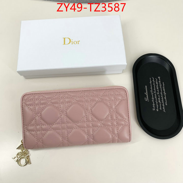 Dior Bags(4A)-Wallet- top quality replica ID: TZ3587 $: 49USD,