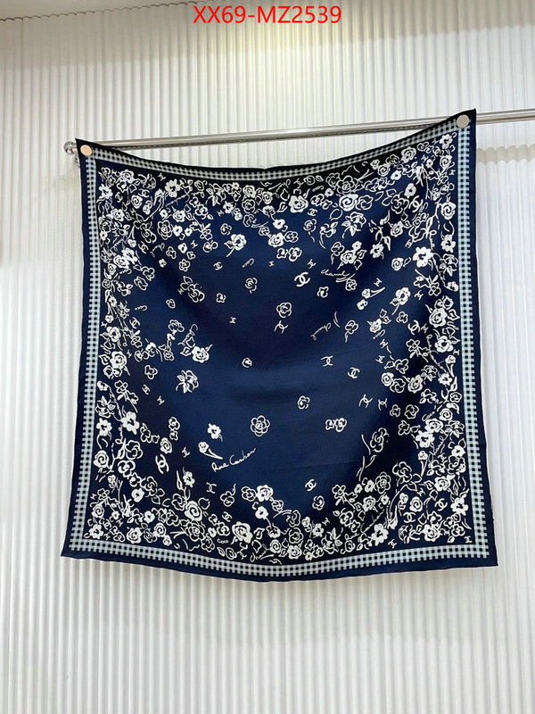 Scarf-Chanel cheap wholesale ID: MZ2539 $: 69USD