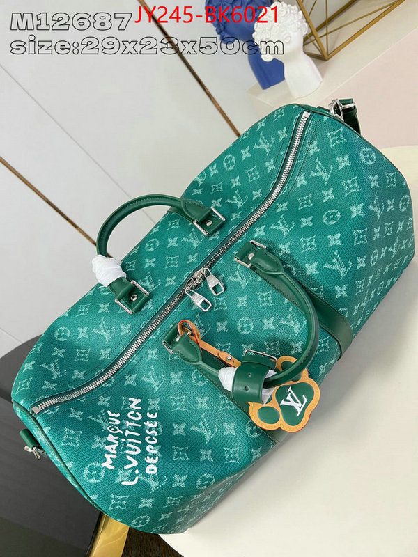 LV Bags(TOP)-Keepall BandouliRe 45-50- designer fashion replica ID: BK6021 $: 245USD,