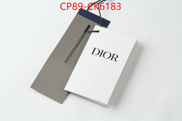 Clothing-Dior exclusive cheap ID: CK6183 $: 89USD