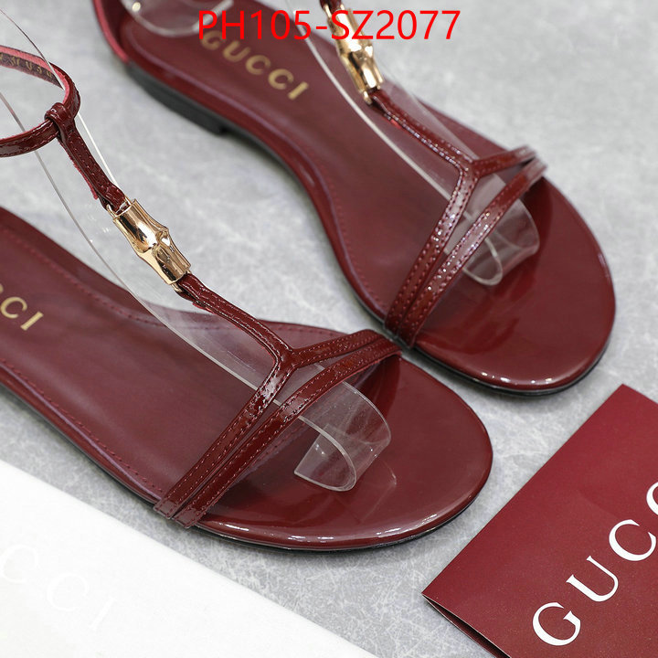 Women Shoes-Gucci shop the best high authentic quality replica ID: SZ2077 $: 105USD