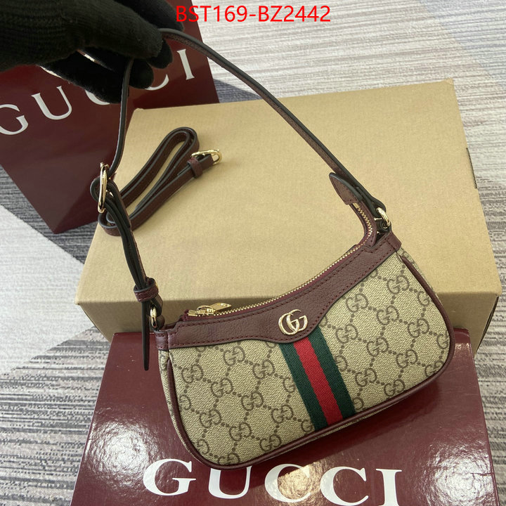 Gucci Bags(TOP)-Crossbody- where could you find a great quality designer ID: BZ2442 $: 169USD,