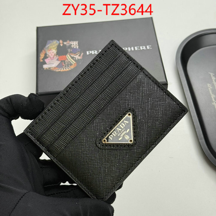 Prada Bags(4A)-Wallet wholesale ID: TZ3644 $: 35USD,