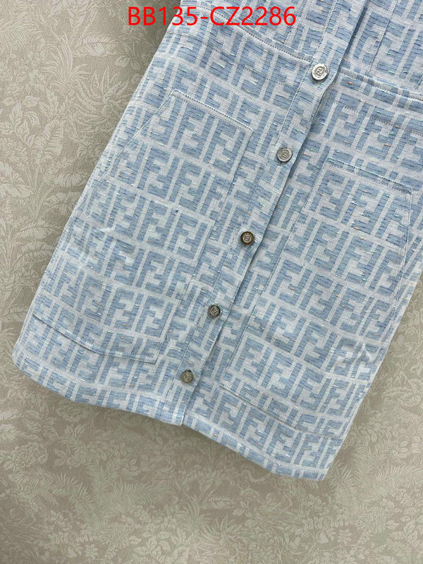 Clothing-Fendi wholesale 2024 replica ID: CZ2286 $: 135USD