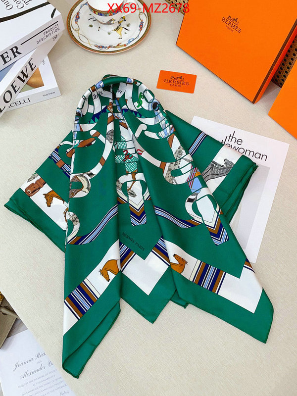 Scarf-Hermes designer 1:1 replica ID: MZ2678 $: 69USD