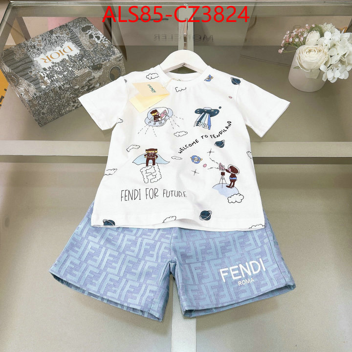 Kids clothing-Fendi shop the best high quality ID: CZ3824 $: 85USD