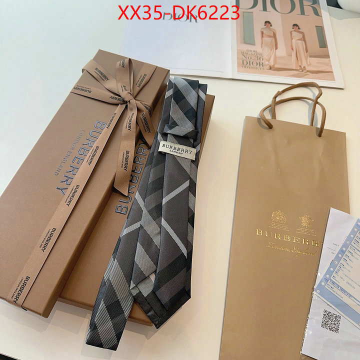 Ties-Burberry top sale ID: DK6223 $: 35USD