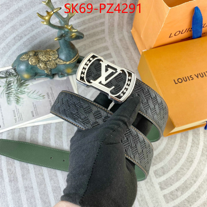 Belts-LV luxury fashion replica designers ID: PZ4291 $: 69USD